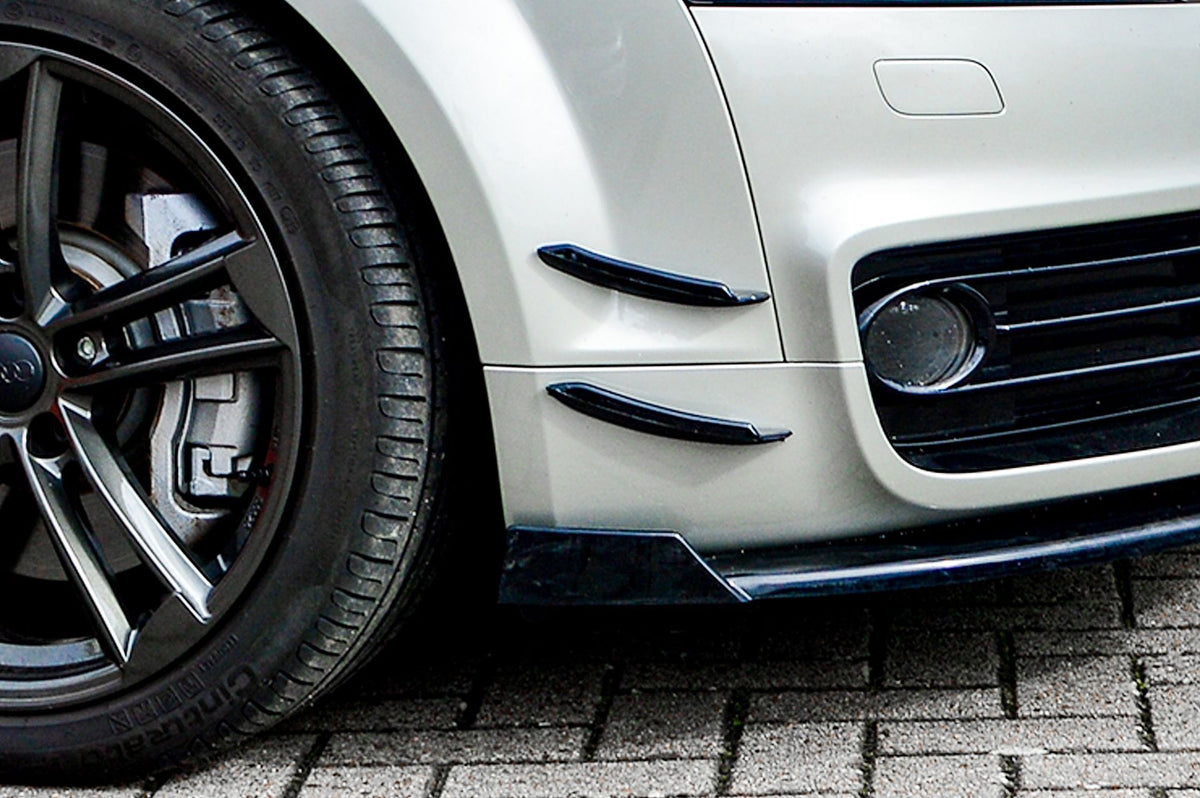 Seitenflaps Satz Audi TT 8J S-Line Ab Bj.: 2006-2014 Schwarz Glanz
