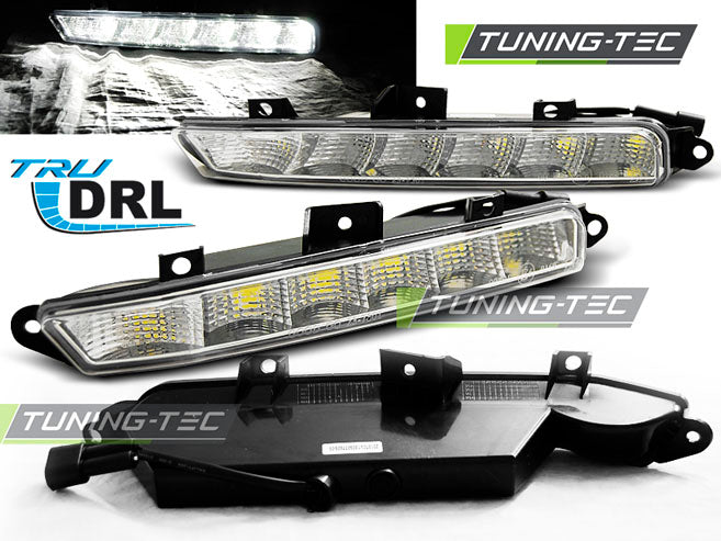 Tuning-Tec LED Nebelscheinwerfer / Tagfahrlicht für Mercedes Benz E-Klasse W212 09-13 chrom