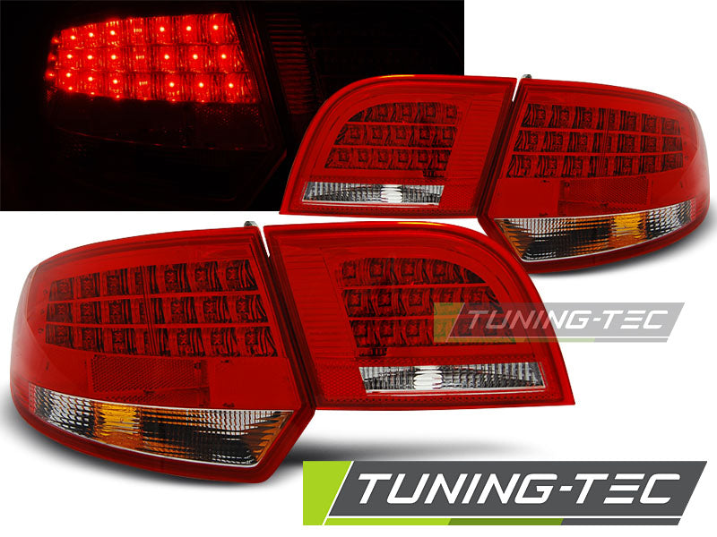 Tuning-Tec LED Rückleuchten für Audi A3 8P Sportback 04-08 rot/klar