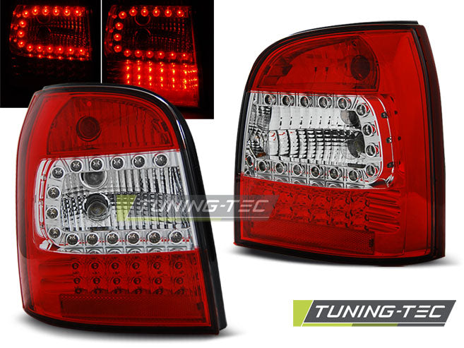Tuning-Tec LED Rückleuchten für Audi A4 B5 Avant 94-01 rot/klar