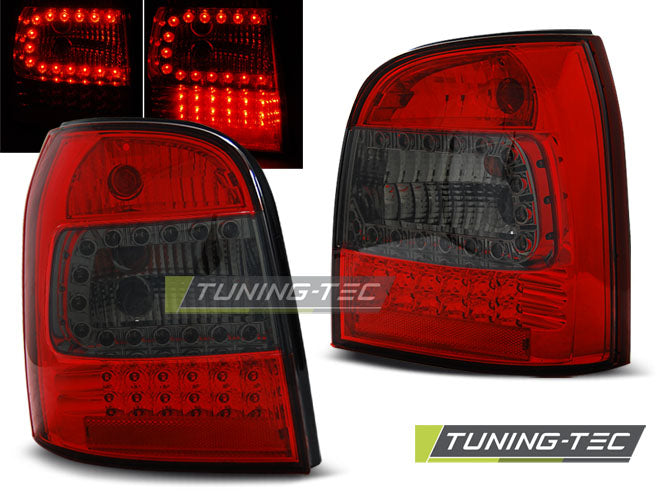 Tuning-Tec LED Rückleuchten für Audi A4 B5 Avant 94-01 rot/rauch