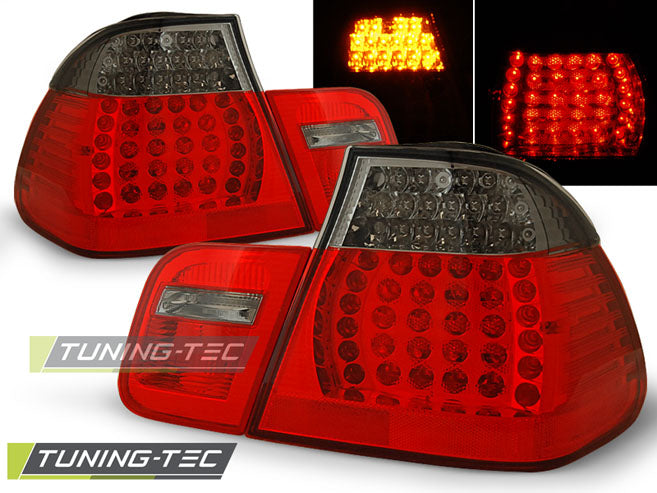 Tuning-Tec LED Rückleuchten für BMW 3er E46 Limousine 01-05 rot/rauch