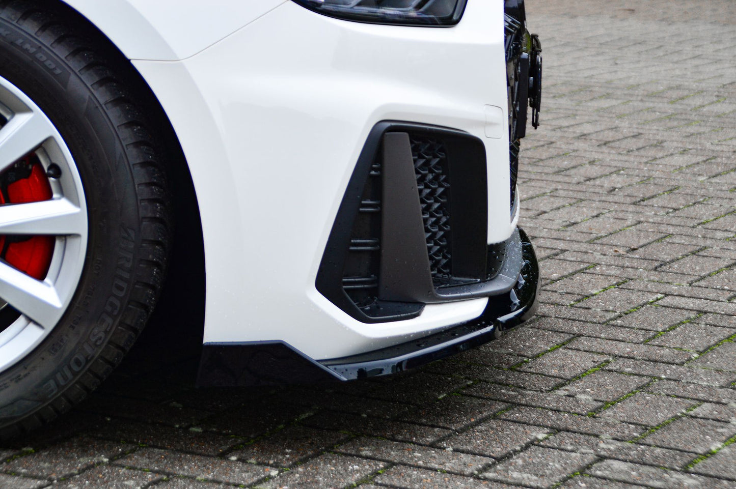 CUP Frontspoilerlippe ABS mit Seitenwing Audi A1 (GB) ab Bj.2018- Carbon