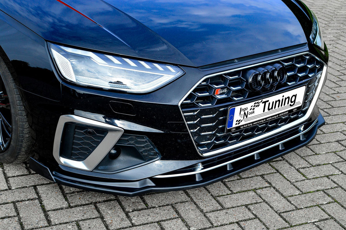 CUP Frontspoilerlippe ABS mit Seitenwing Audi S4, B9, 8W Facelift Carbon