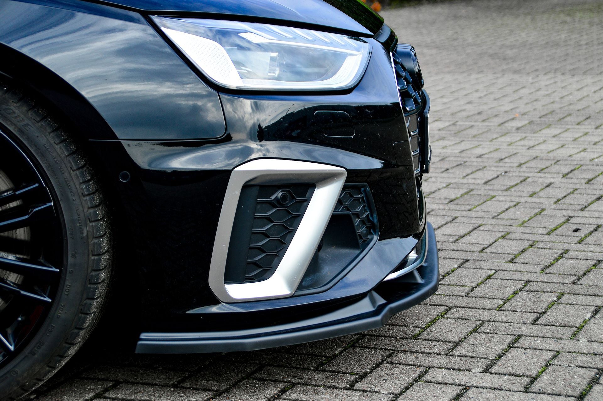 CUP Frontspoilerlippe ABS Audi A4 Facelift, B9 8W ab Bj.:2019- Carbon