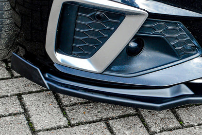CUP Frontspoilerlippe ABS mit Seitenwing Audi A4 Facelift, B9 8W Carbon