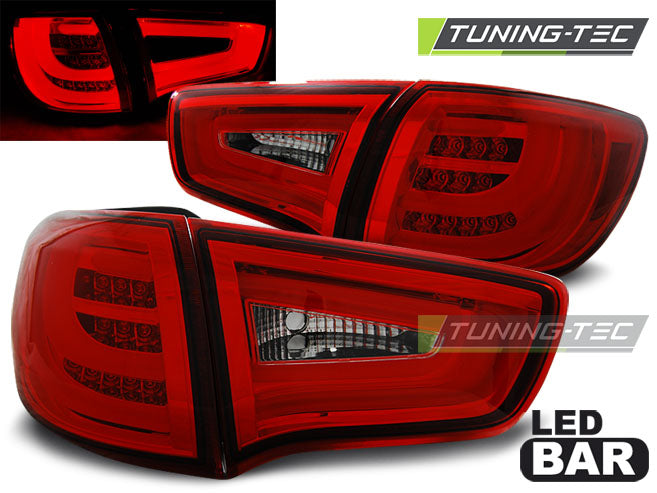 Tuning-Tec LED Lightbar Rückleuchten für KIA Sportage III 10-14 rot/klar