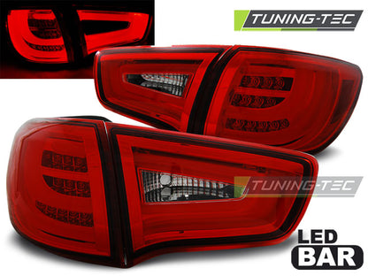 Tuning-Tec LED Lightbar Rückleuchten für KIA Sportage III 10-14 rot/klar