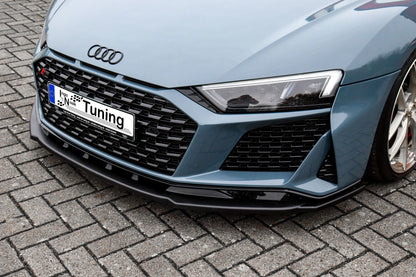 CUP Frontspoilerlippe ABS Audi R8, 4S Coupe + Roadster Schwarz Matt