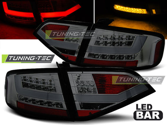 Tuning-Tec LED Rückleuchten für Audi A4 B8 (8E) Limousine 08-11 rauch