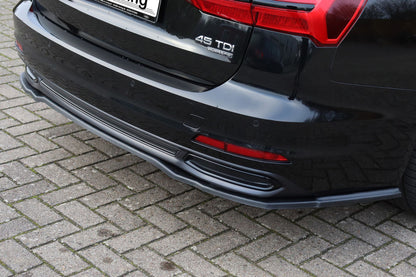 Heckansatz Audi A6 Typ F2, C8 Bj.:2018 -2023 Schwarz Matt
