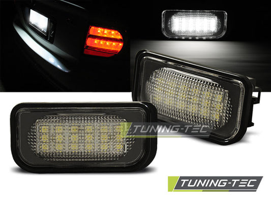 Tuning-Tec LED Kennzeichenbeleuchtung für Mercedes-Benz C-Klasse W203 Lim. 07.00-07 kaltweiß