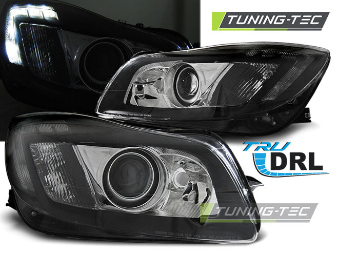 Tuning-Tec LED Tagfahrlicht Scheinwerfer für Opel Insignia 08-12 schwarz