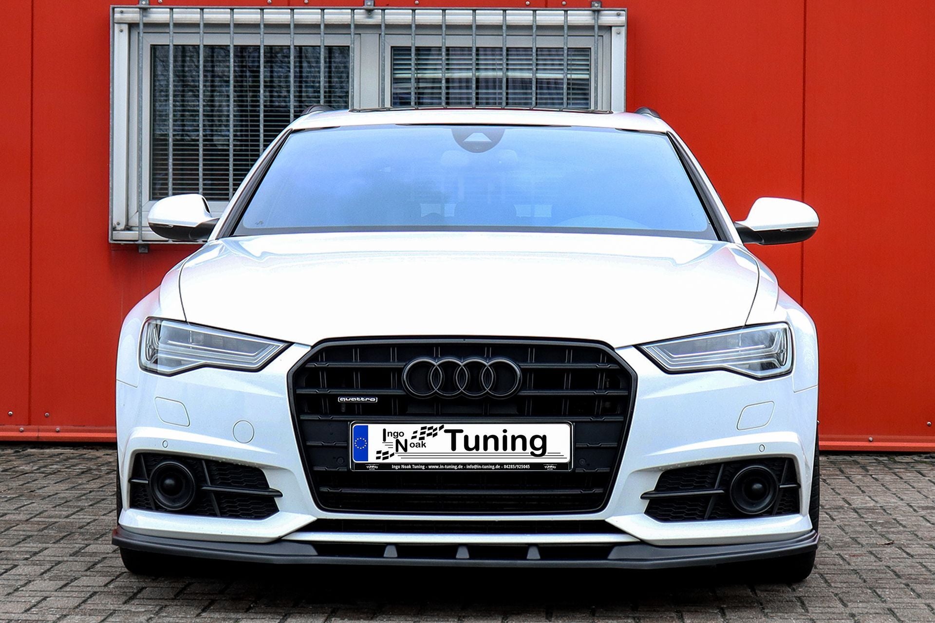 CUP Frontspoilerlippe ABS Audi A6 + S6, 4G, C7 ab Bj.: 2014- Carbon