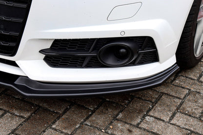 CUP Frontspoilerlippe ABS Audi A6 + S6, 4G, C7 ab Bj.: 2014- Carbon