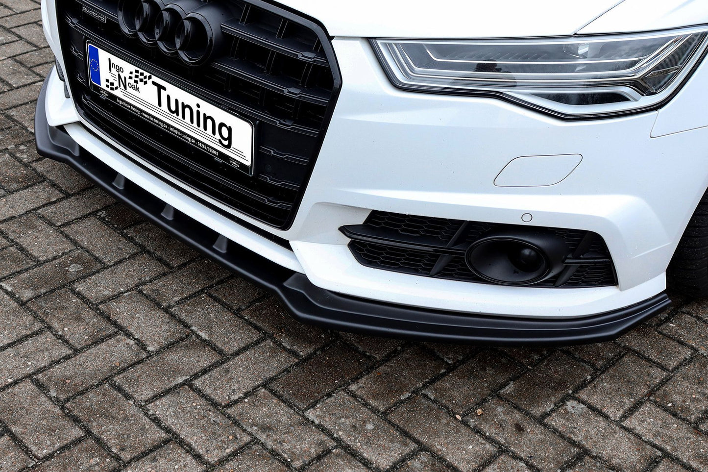 CUP Frontspoilerlippe ABS Audi A6 + S6, 4G, C7 ab Bj.: 2014- Carbon