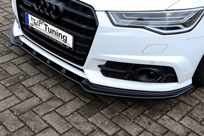 CUP Frontspoilerlippe ABS Audi A6 + S6, 4G, C7 ab Bj.: 2014- Carbon