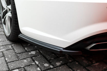 Heckansatz Seitenteile ABS Audi A6 + S6, 4G, C7 ab Bj.: 2014- Carbon