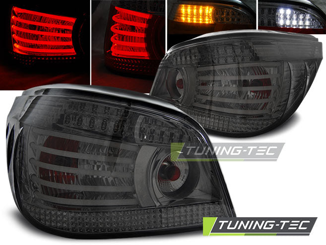 Tuning-Tec LED Rückleuchten für BMW 5er E60 Limousine 03-07 rauch mit LED Blinker
