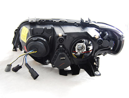 Tuning-Tec LED Angel Eyes Scheinwerfer für BMW X5 E53 99-03 schwarz