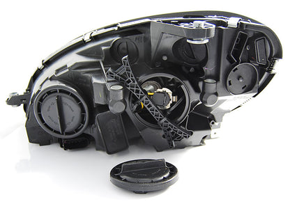 Tuning-Tec LED Tagfahrlicht Scheinwerfer für Mercedes Benz C-Klasse W204 07-10 schwarz