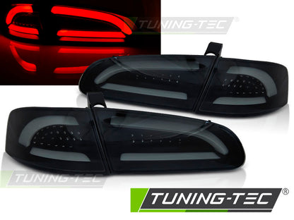 Tuning-Tec Voll LED Lightbar Rückleuchten für Seat Ibiza 6L 02-08 schwarz/rauch