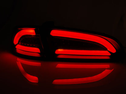 Tuning-Tec Voll LED Lightbar Rückleuchten für Seat Ibiza 6L 02-08 schwarz/rauch