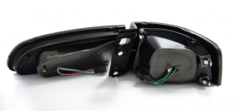 Tuning-Tec Voll LED Lightbar Rückleuchten für Seat Ibiza 6L 02-08 schwarz/rauch
