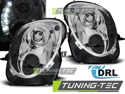 Tuning-Tec LED Tagfahrlicht Scheinwerfer für Alfa Romeo Mito 08-19 Chrom