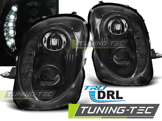 Tuning-Tec LED Tagfahrlicht Scheinwerfer für Alfa Romeo Mito 08-19 schwarz