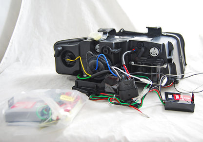 Tuning-Tec LED Tagfahrlicht Scheinwerfer für Audi A4 B6 00-04 chrom LTI