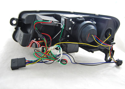 Tuning-Tec Xenon LED Tagfahrlicht Scheinwerfer für Audi A6 C6 (4F) 04-08 chrom LTI