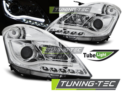 Tuning-Tec LED Tagfahrlicht Scheinwerfer für Suzuki Swift 5 10-16 chrom