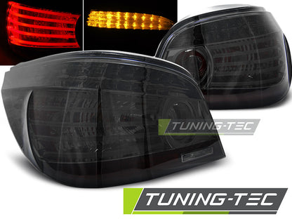 Tuning-Tec LED Rückleuchten für BMW 5er E60 Limousine 03-07 schwarz/rauch LCI Optik