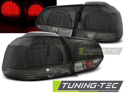 Tuning-Tec LED Rückleuchten für VW Golf 6 (VI) 08-12 chrom/rauch