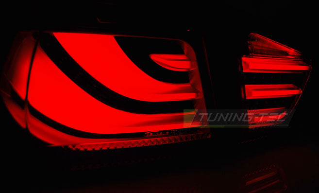 Tuning-Tec LED Lightbar Rückleuchten für BMW 3er E90 LCI Limousine 09-11 schwarz/rauch