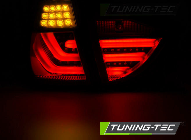 Tuning-Tec LED Lightbar Rückleuchten für BMW 3er E91 Touring 05-08 rot/klar