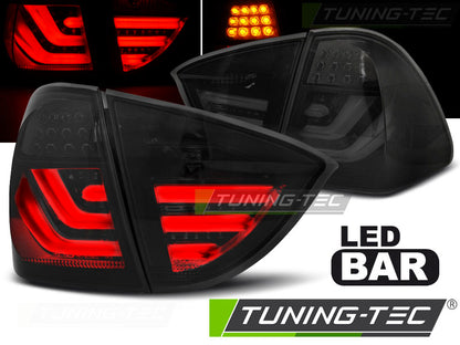 Tuning-Tec LED Lightbar Rückleuchten für BMW 3er E91 Touring 05-08 schwarz/rauch
