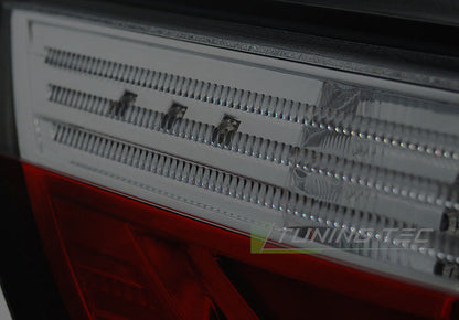Tuning-Tec LED Lightbar Rückleuchten für BMW 5er E60 Limousine 03-07 rot/rauch