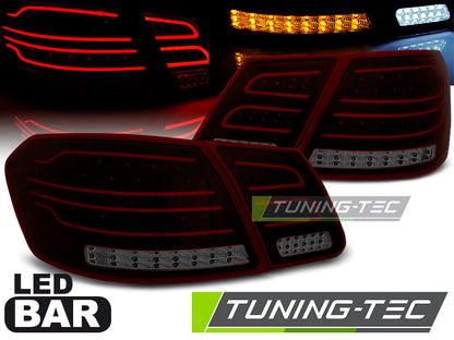 Tuning-Tec Voll LED Rückleuchten für Mercedes Benz E-Klasse W212 Limousine 09-13 rot/rauch