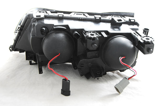 Tuning-Tec Scheinwerfer rechts für BMW 3er E46 Lim./Touring/Coupe/Cabrio 01-05 schwarz