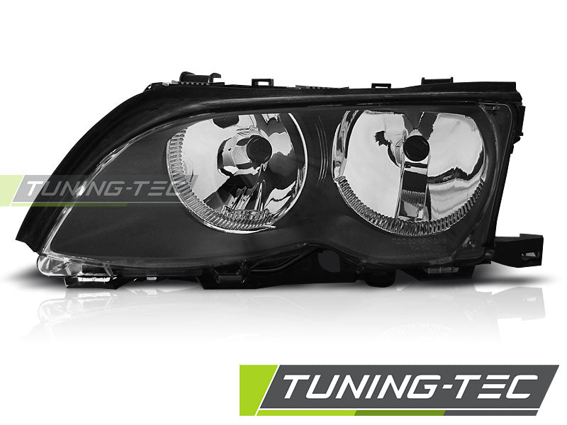 Tuning-Tec Scheinwerfer links für BMW 3er E46 Lim./Touring/Coupe/Cabrio 01-05 schwarz