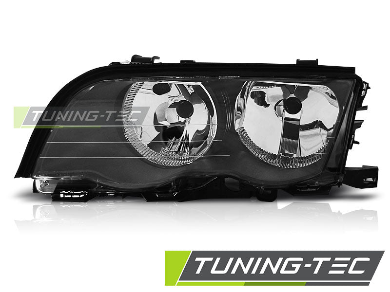 Tuning-Tec Scheinwerfer links für BMW 3er E46 Lim./Touring/Coupe/Cabrio 98-01 schwarz