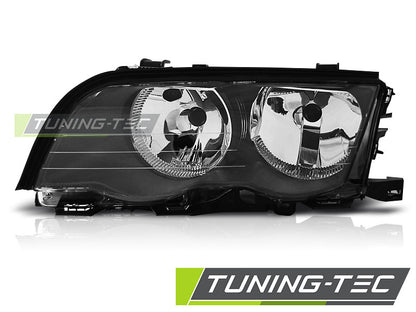 Tuning-Tec Scheinwerfer links für BMW 3er E46 Lim./Touring/Coupe/Cabrio 98-01 schwarz