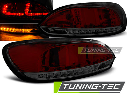 Tuning-Tec LED Rückleuchten für VW Scirocco 3 (III) 08-14 rot/rauch mit LED Blinker