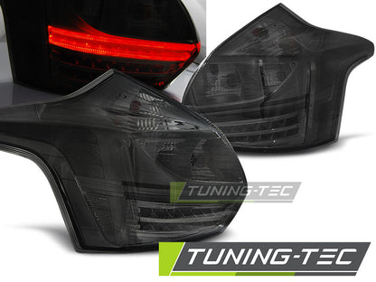 Tuning-Tec LED Lightbar Rückleuchten für Ford Focus MK3 11-14 schwarz/rauch