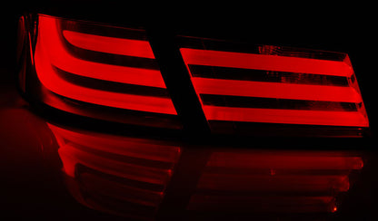 Tuning-Tec LED Lightbar Rückleuchten für BMW 5er F10 10-13 rot/klar