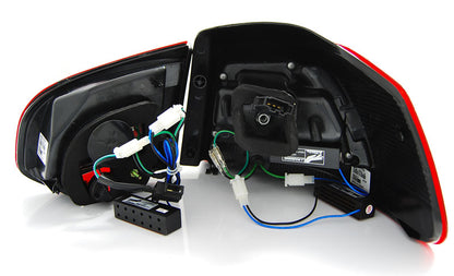 Tuning-Tec LED Lightbar Rückleuchten für VW Golf 6 (VI) 08-12 rot/klar