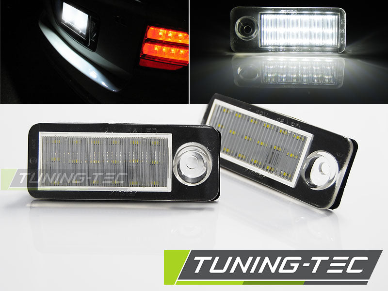 Tuning-Tec LED Kennzeichenbeleuchtung für Audi A6 C5 (4B) Avant 97-04 kaltweiß