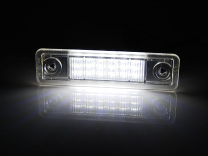 Tuning-Tec LED Kennzeichenbeleuchtung für Opel Astra F / Omega A / Omega B / Vectra B / Zafira A kaltweiß